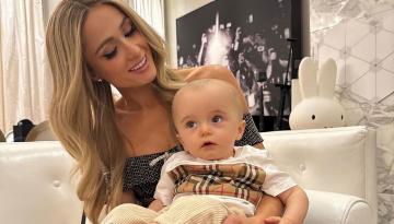 Paris Hilton explains why she didn't change her son's diapers for his first month