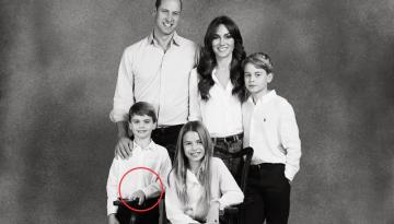 Prince William and Kate 'embarrassed' by alleged 'Photoshop fail' in family Christmas card