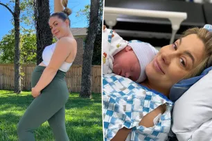 Shawn Johnson refused narcotic pain meds after delivering third baby via C-section because of Adderall addiction