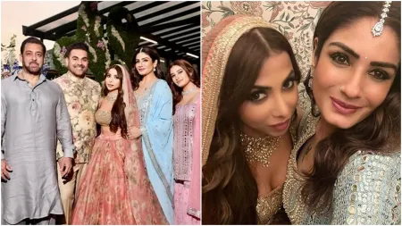 Raveena Tandon shares unseen new photos from Arbaaz Khan and Shura Khan’s wedding, poses with daughter Rasha Thadani. See here