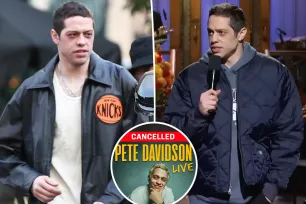 Pete Davidson cancels NYC performance 2 hours before showtime due to ‘unforeseen circumstances’