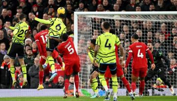 English Premier League: Arsenal, Liverpool share spoils in top-of-table deadlock