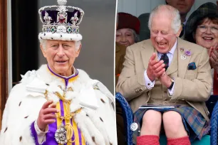 King Charles pokes fun at his viral ‘sausage fingers’ during coronation rehearsal with Prince William in new doc