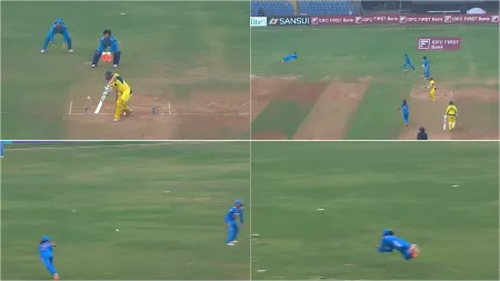 India vs Australia: Watch Sneh Rana pull off sensational catch to dismiss Alyssa Healy in first ODI