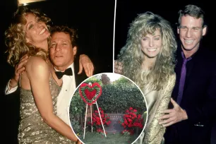 Ryan O’Neal buried next to his longtime love Farrah Fawcett 2 weeks after his death