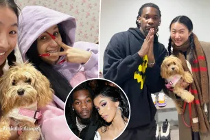 Cardi B and Offset stealthily hang out in NYC after she denies they’re back together