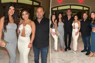 Teresa Giudice enjoys holiday dinner with ex-husband Joe and their four daughters, plus husband Luis Ruelas