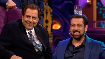 Bigg Boss 17: Dharmendra and Salman Khan recreate Bobby Deol’s Jamal Kudu from Animal, watch