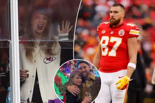 Taylor Swift celebrates Travis Kelce, Kansas City Chiefs’ win against Cincinnati Bengals on NYE