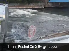 Video: First Tsunami Hits Japan City, Residents Brace For "Onslaught"