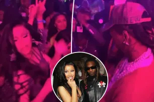 Cardi B and estranged husband Offset celebrate new year together at strip club in Miami