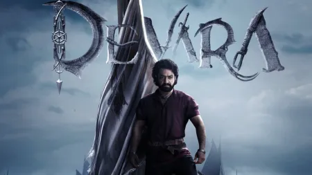 Devara new poster out: Jr NTR is king of the sea in his next