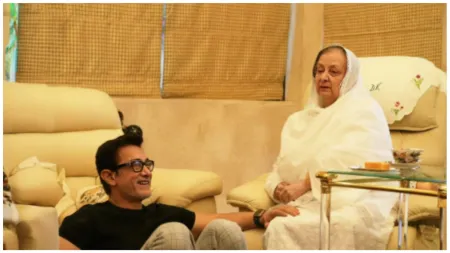 Saira Banu pens emotional note after celebrating New Year with Aamir Khan and Kiran Rao: ‘He has been with me during tough times’