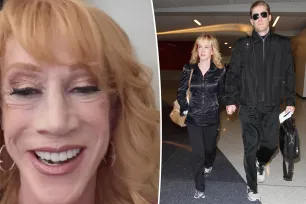 Kathy Griffin rings in the new year with Sia amid divorce from Randy Bick: ‘2024 is going to kick ass!’