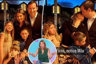 Jenna Bush Hager’s 10-year-old daughter looks ‘repulsed’ by parents’ New Year’s Eve kiss