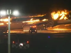 "It Was Hell": Passenger On Japan Airlines Flight Recounts Fire Horror