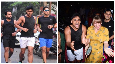 Groom Nupur Shikhare jogs to wedding venue to marry Ira Khan. Watch