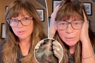 Valerie Bertinelli calls out her haters as she shows off gray hair: ‘No makeup’ and ‘no filter’