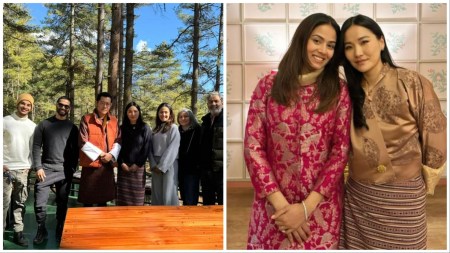 Shahid Kapoor, Mira Rajput and Ishaan Khatter meet Bhutan’s King and Queen with family. See photos