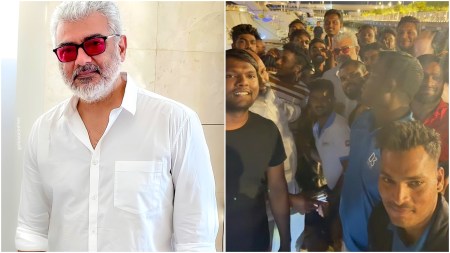 Fans spot ‘Thala’ Ajith, wife Shalini in Dubai enjoying yacht ride. See pics and videos