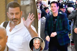 Jimmy Kimmel, apparently not sweating ‘Epstein list,’ celebrates Jim Carrey’s 60th at starry bash