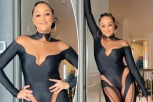 Tia Mowry flaunts figure in fierce cutout catsuit: ‘Most unapologetic version of myself’