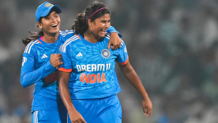 India vs Australia first T20I: ‘Sorted’ Titas Sadhu shines on a near-perfect night as hosts outplay world champions