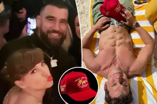 Antoni Porowski reps Taylor Swift and Travis Kelce with cheeky hat: ‘I see you’