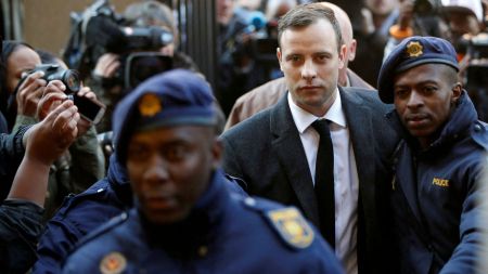 Oscar Pistorius released on parole from jail for his girlfriend Reeva Steenkamp’s murder