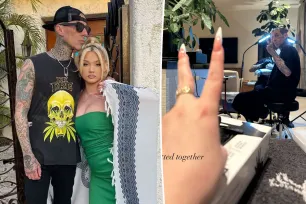 Travis Barker and daughter Alabama, 18, get ‘tatted together’ before debuting new ink