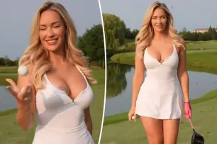 Paige Spiranac claims TikTok shadow banned her over some ‘innocent little cleavage’