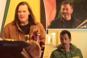 Jim Carrey hosts star-studded 62nd birthday party with Adam Sandler, Jimmy Kimmel and Dustin Hoffman