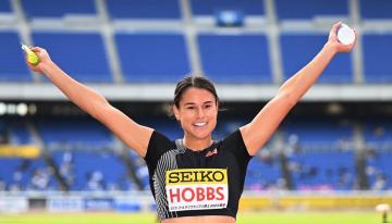 Athletics: Zoe Hobbs begins to focus on Paris Olympics after career-best year in 2023