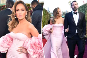 Jennifer Lopez awkwardly gets asked whether Ben Affleck marriage will last on Golden Globes 2024 red carpet