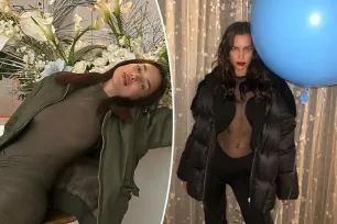 Irina Shayk celebrates her 38th birthday with Emily Ratajkowski and friends in two sheer looks