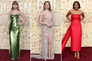 The best-dressed celebrities at the 2024 Golden Globes: Taylor Swift, Emma Stone, more