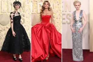 Golden Globes red carpet 2024 live updates: See all the celebrity outfits