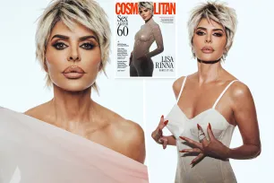 Lisa Rinna bares it all on Cosmopolitan cover in sheer crystal jumpsuit: ‘I don’t need your approval’