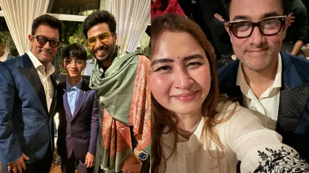 Jwala Gutta and Vishnu Vishal attend Ira Khan’s wedding, see photos