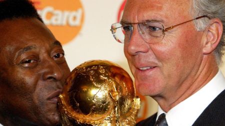 From knives hurled at him to persisting with a broken collarbone, the tales that put Franz Beckenbauer with Pele and Maradona as football’s greatest