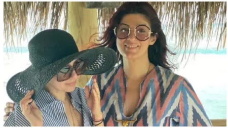 Twinkle Khanna shares unseen picture with sister Rinke and father Rajesh Khanna: ‘She is the first one by my side’