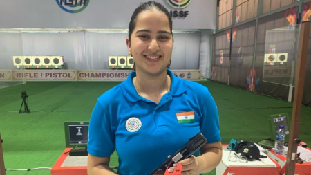 Shooting: Sweet 16 for India as Rhythm Sangwan wins record-breaking quota spot for Paris 2024