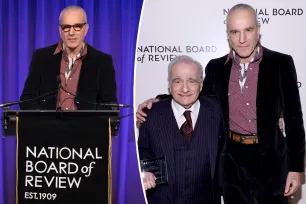 Daniel Day-Lewis breaks from retirement to fete Martin Scorsese at National Board of Review Awards