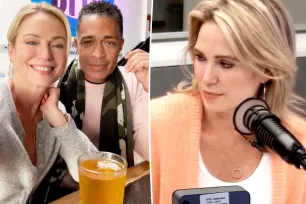 ‘Embarrassed’ Amy Robach admits she has ‘30 drinks a week’ as T.J. Holmes divulges his own excess drinking habits