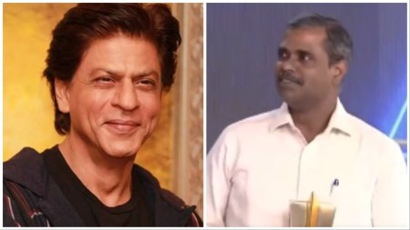 Shah Rukh Khan makes sure Chandrayaan-3 scientist gets moment in the spotlight, wins hearts: ‘Mohan Bhargav hai woh…’. Watch