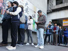 Amid Threats From China, Taiwan Votes In Key Election