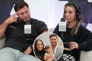 Scheana Shay’s husband Brock Davies breaks down in tears over not seeing his kids during Australia trip