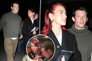 New couple Dua Lipa and Callum Turner step out together for the first time