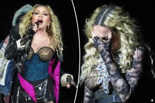 Madonna apologizes to crowd after calling out wrong city during concert: ‘What kind of f–ked up s–t is that?’