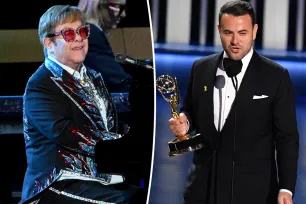 Elton John achieves rare EGOT status with Emmy win for Dodger Stadium farewell concert special